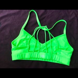 Alo Yoga Sunny Strappy Bra Glowstick